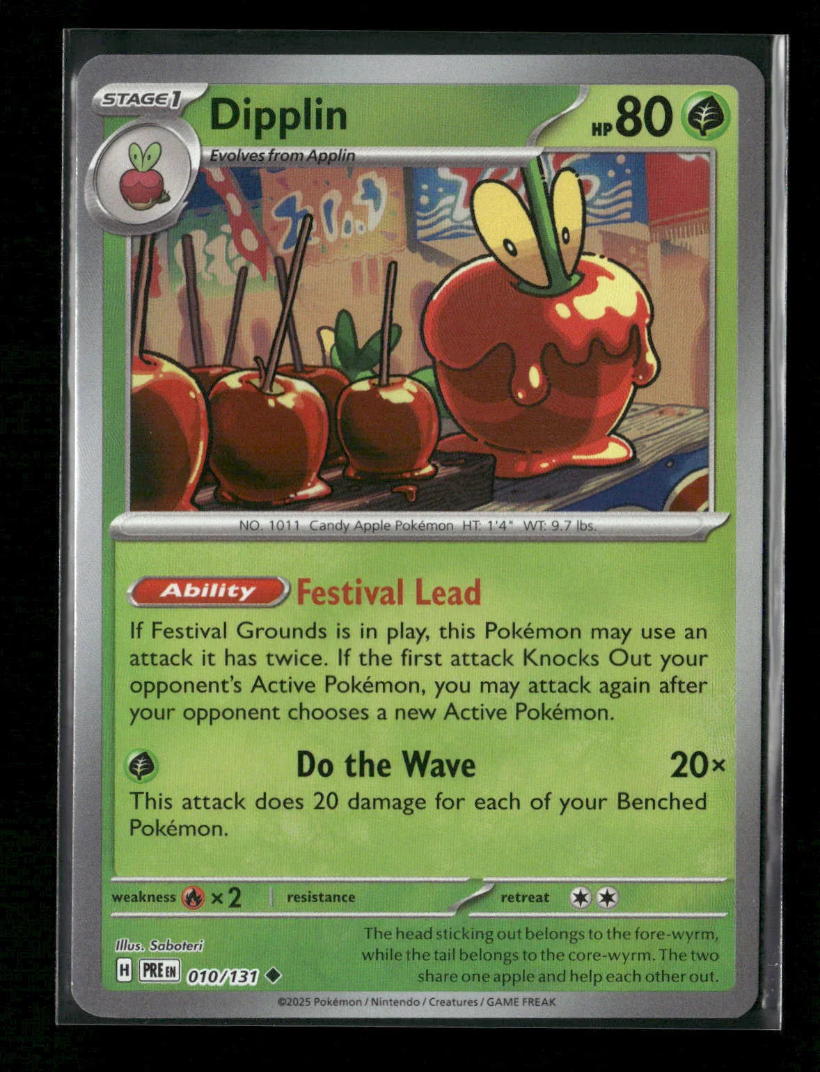 Dipplin (Master Ball Pattern) Uncommon SV: Prismatic Evolutions 010/131 NM - Kang's Collectibles