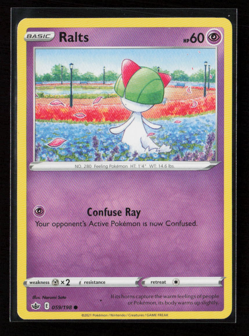Ralts Common SWSH06: Chilling Reign 059/198 LP