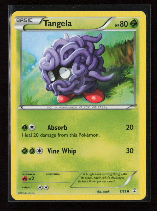 Tangela Common Generations 8/83 LP - Kang's Collectibles