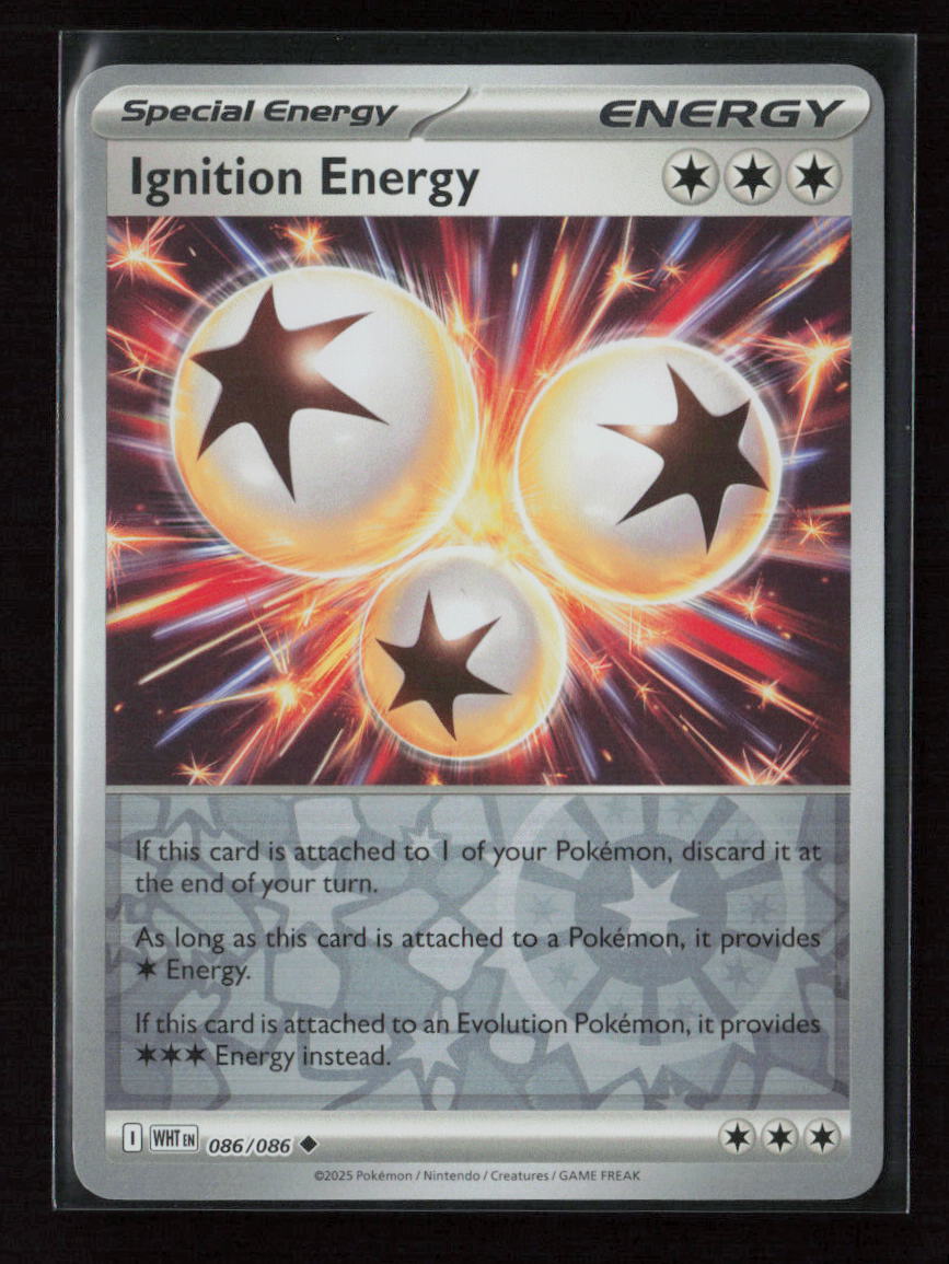 Ignition Energy Uncommon SV: White Flare 086/086 NM