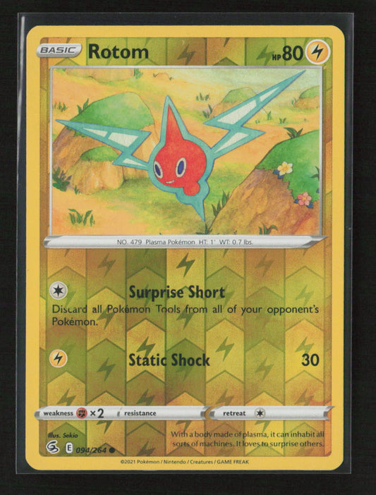 Rotom Common SWSH08: Fusion Strike 094/264 LP