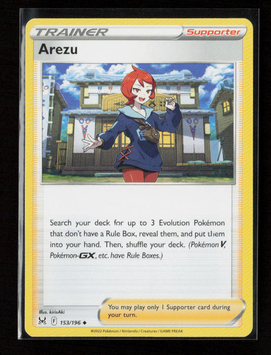 Arezu Uncommon SWSH11: Lost Origin 153/196 LP