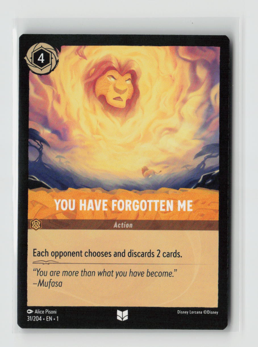 You Have Forgotten Me Uncommon The First Chapter 31/204 NM