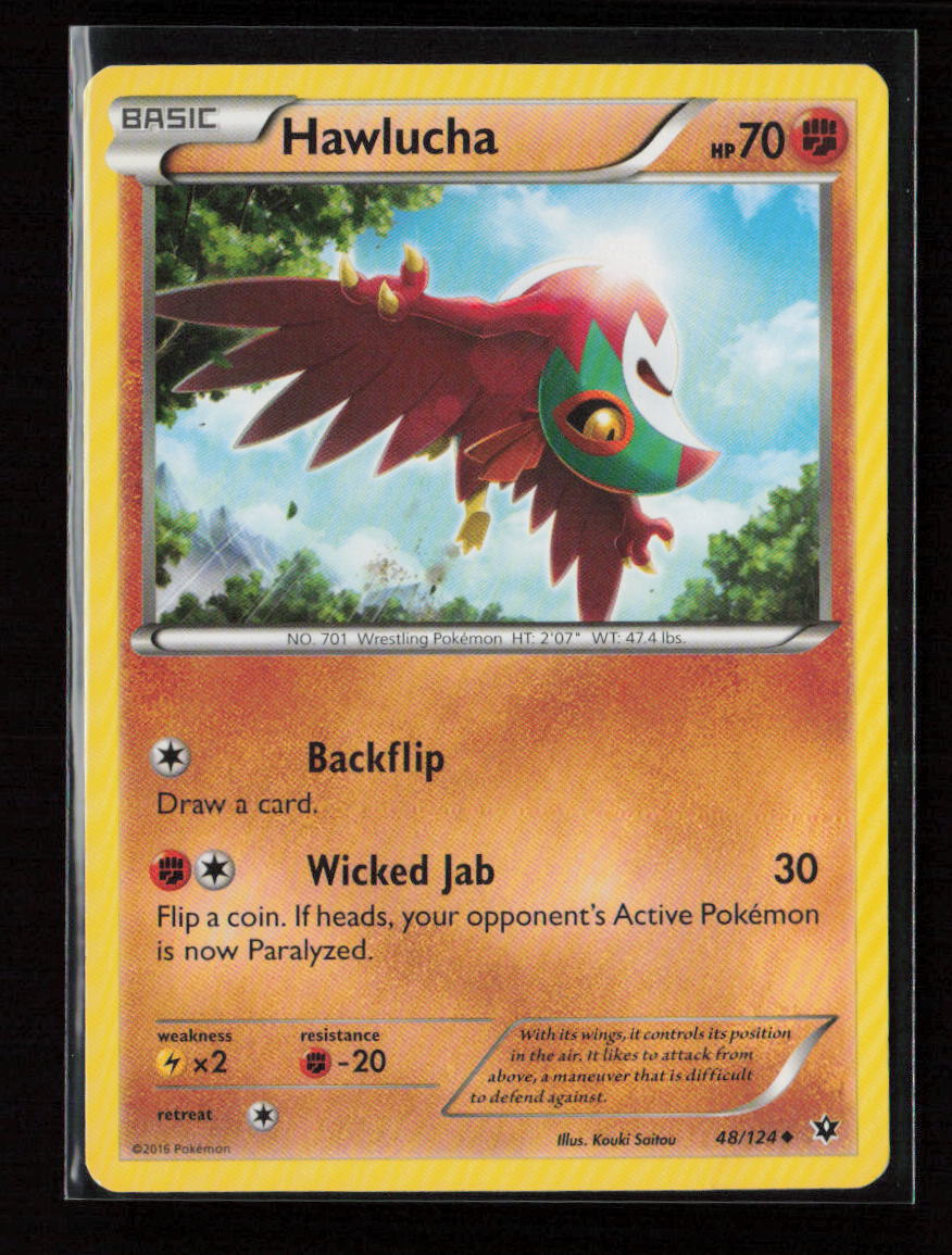 Hawlucha Uncommon XY - Fates Collide 48/124 LP