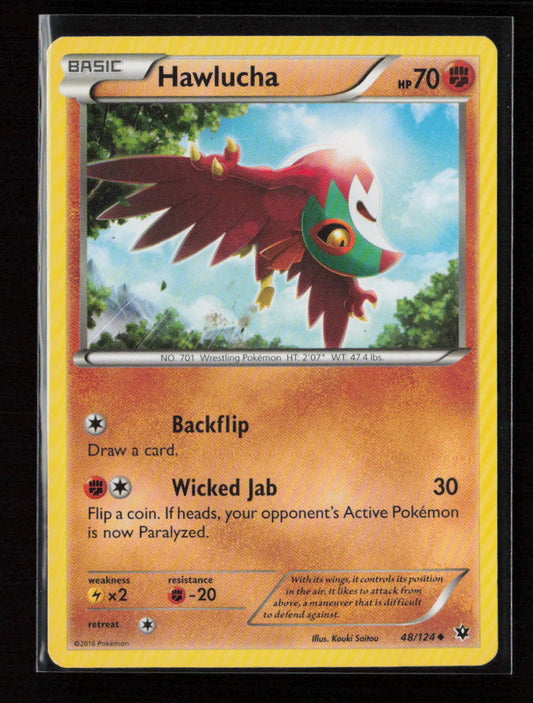 Hawlucha Uncommon XY - Fates Collide 48/124 LP