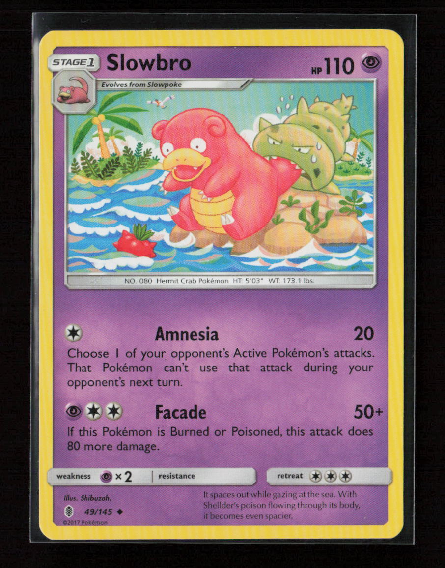 Slowbro Uncommon SM - Guardians Rising 49/145 LP