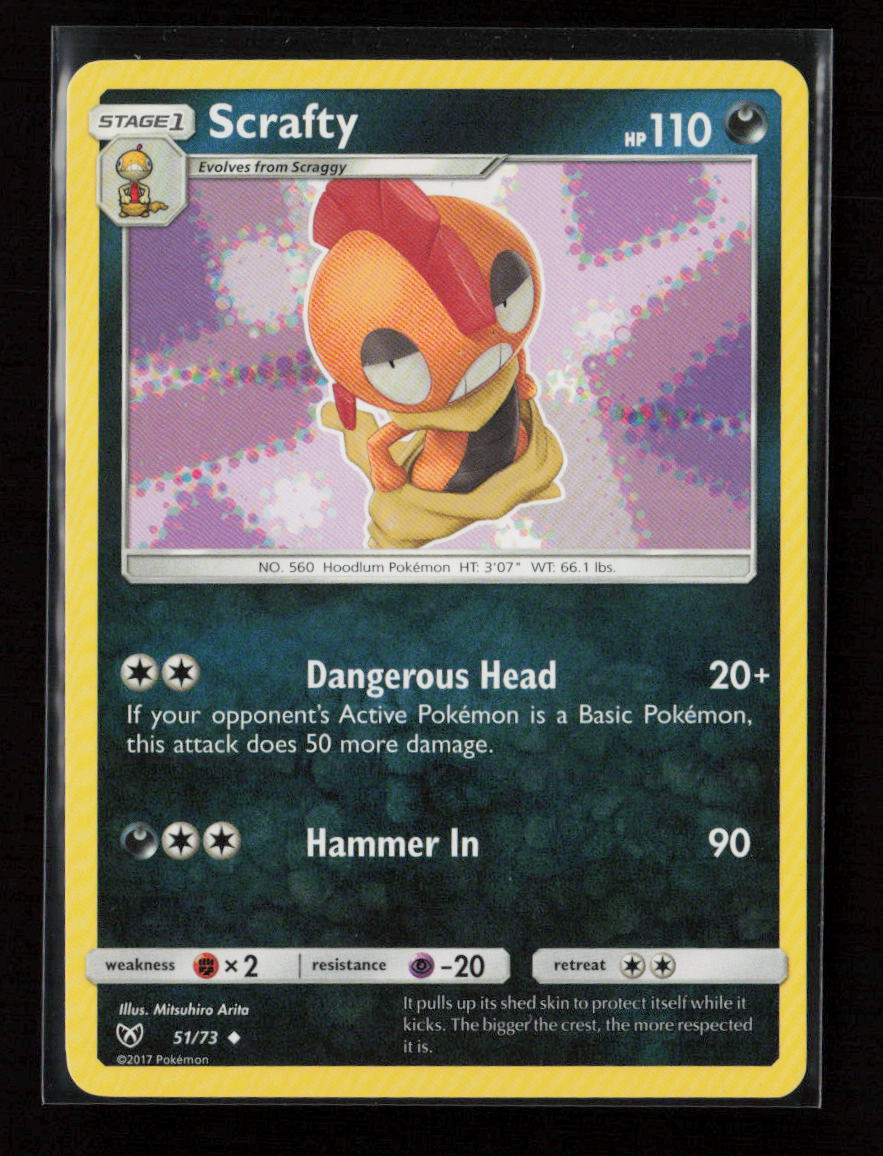 Scrafty Uncommon Shining Legends 51/73 LP