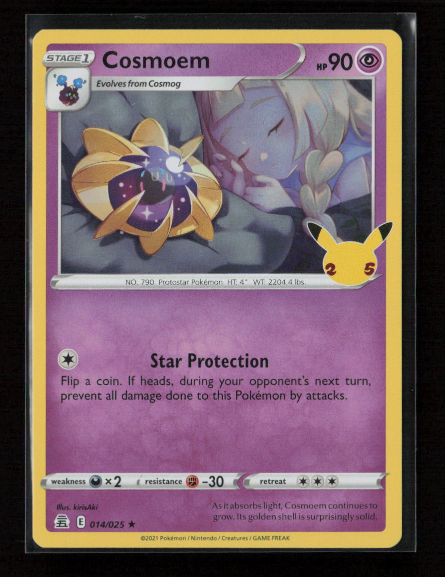 Cosmoem Holo Rare Celebrations 014/025 NM