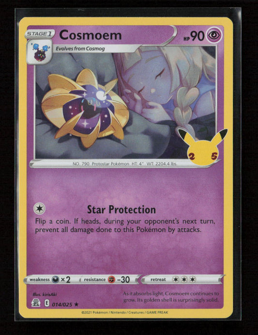 Cosmoem Holo Rare Celebrations 014/025 NM