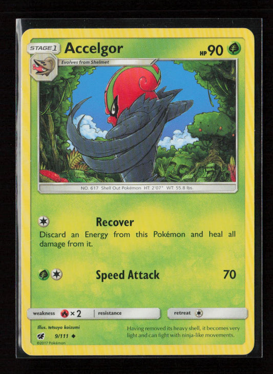 Accelgor Uncommon SM - Crimson Invasion 9/111 MP