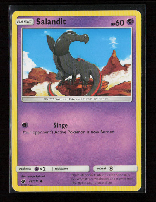 Salandit Common SM - Crimson Invasion 46/111 LP
