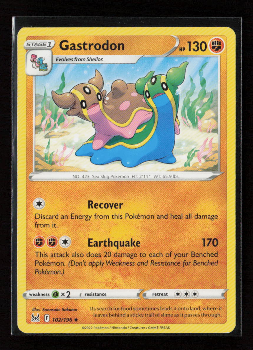 Gastrodon Uncommon SWSH11: Lost Origin 102/196 LP