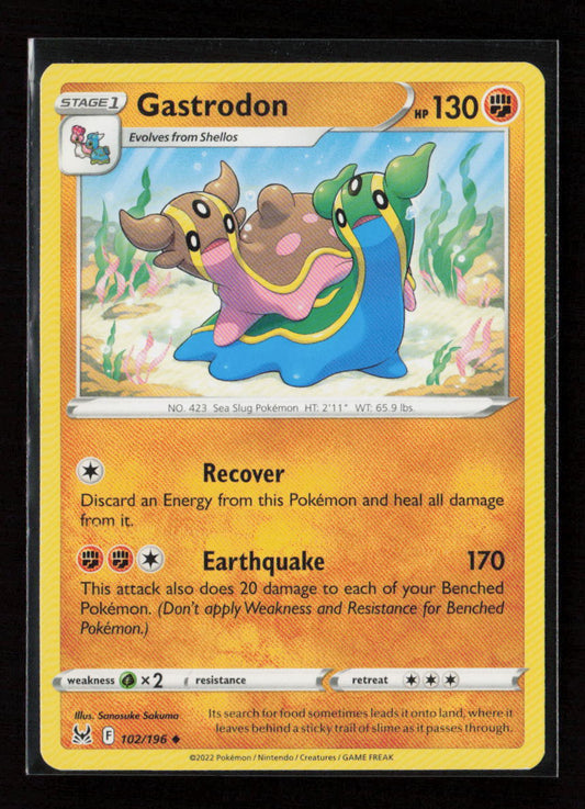 Gastrodon Uncommon SWSH11: Lost Origin 102/196 LP