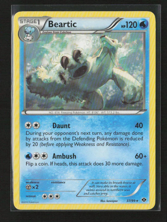 Beartic Rare Next Destinies 37/99 LP - Kang's Collectibles