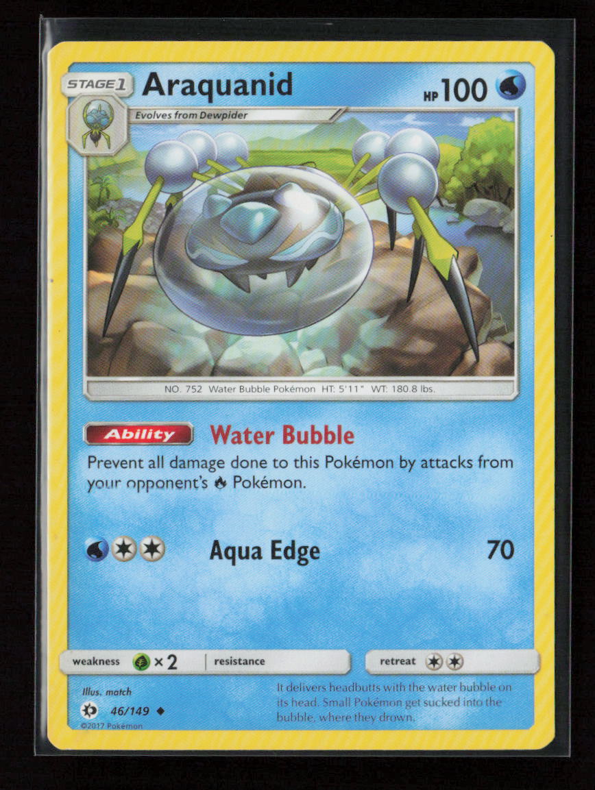 Araquanid Uncommon SM Base Set 46/149 LP