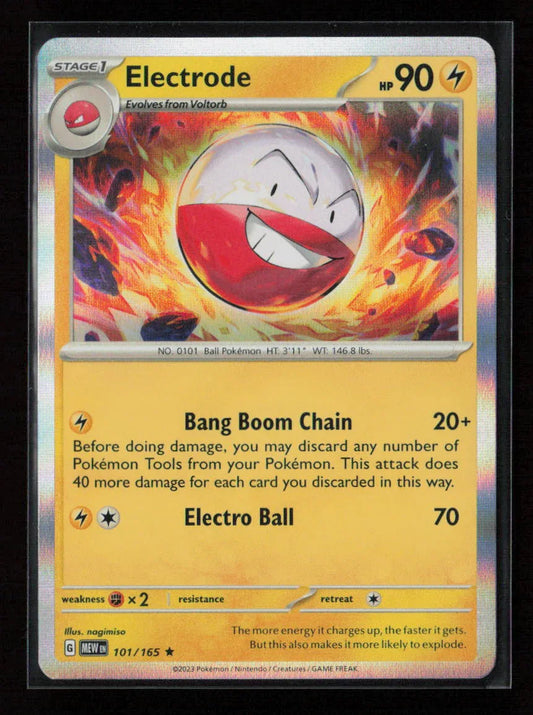 Electrode Rare SV: Scarlet & Violet 151 101/165 NM - Kang's Collectibles