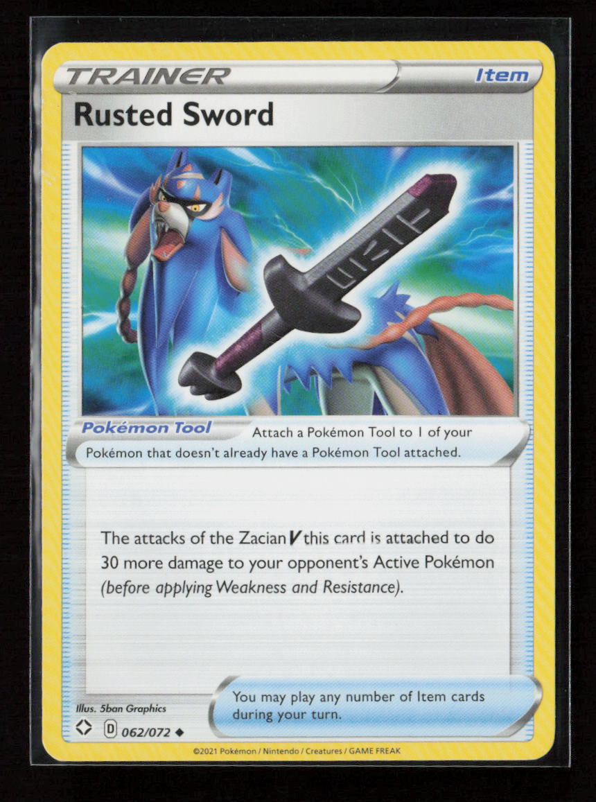 Rusted Sword Uncommon Shining Fates 062/072 LP