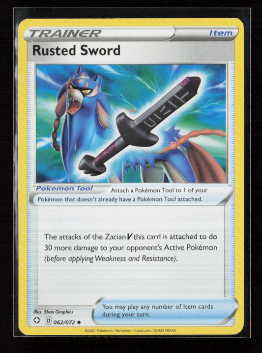 Rusted Sword Uncommon Shining Fates 062/072 LP