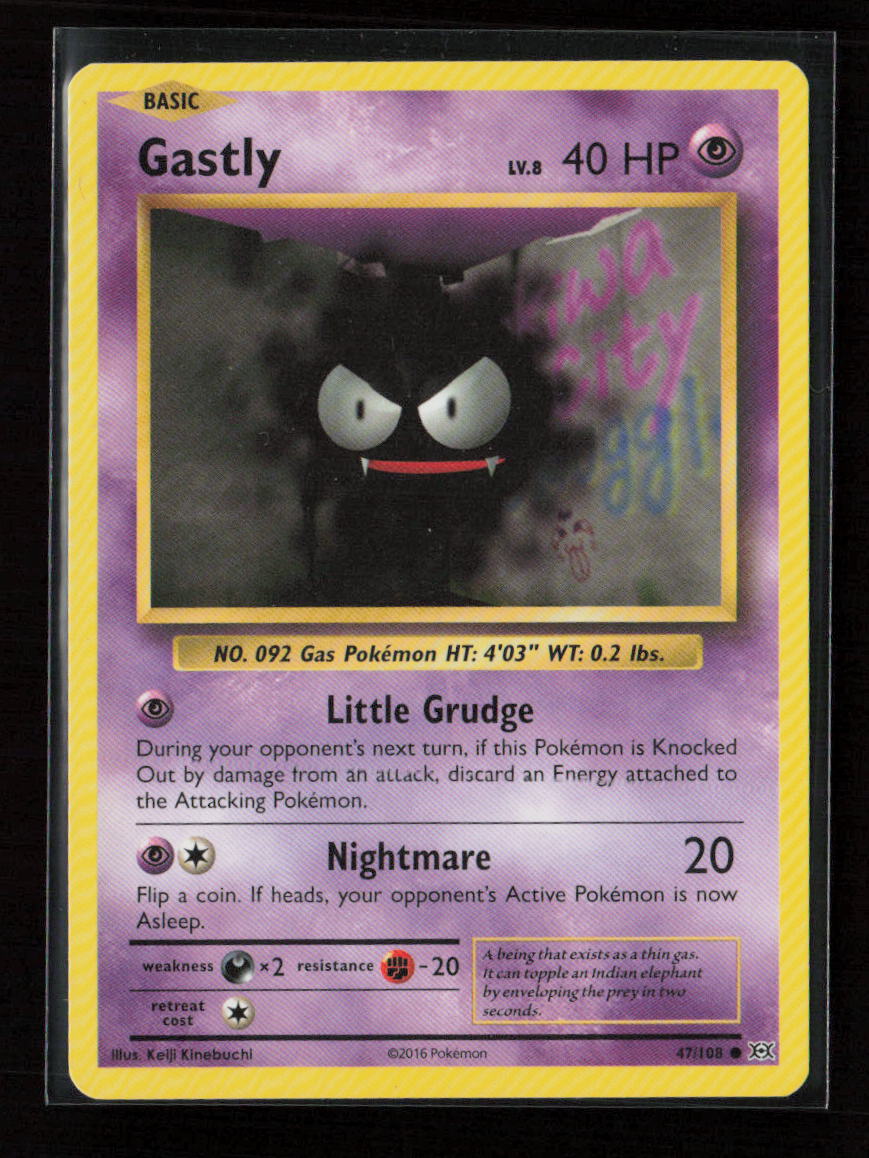 Gastly Common XY - Evolutions 47/108 LP
