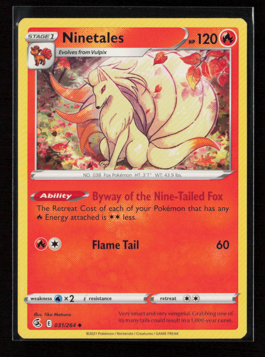 Ninetales (31) Uncommon SWSH08: Fusion Strike 031/264 LP