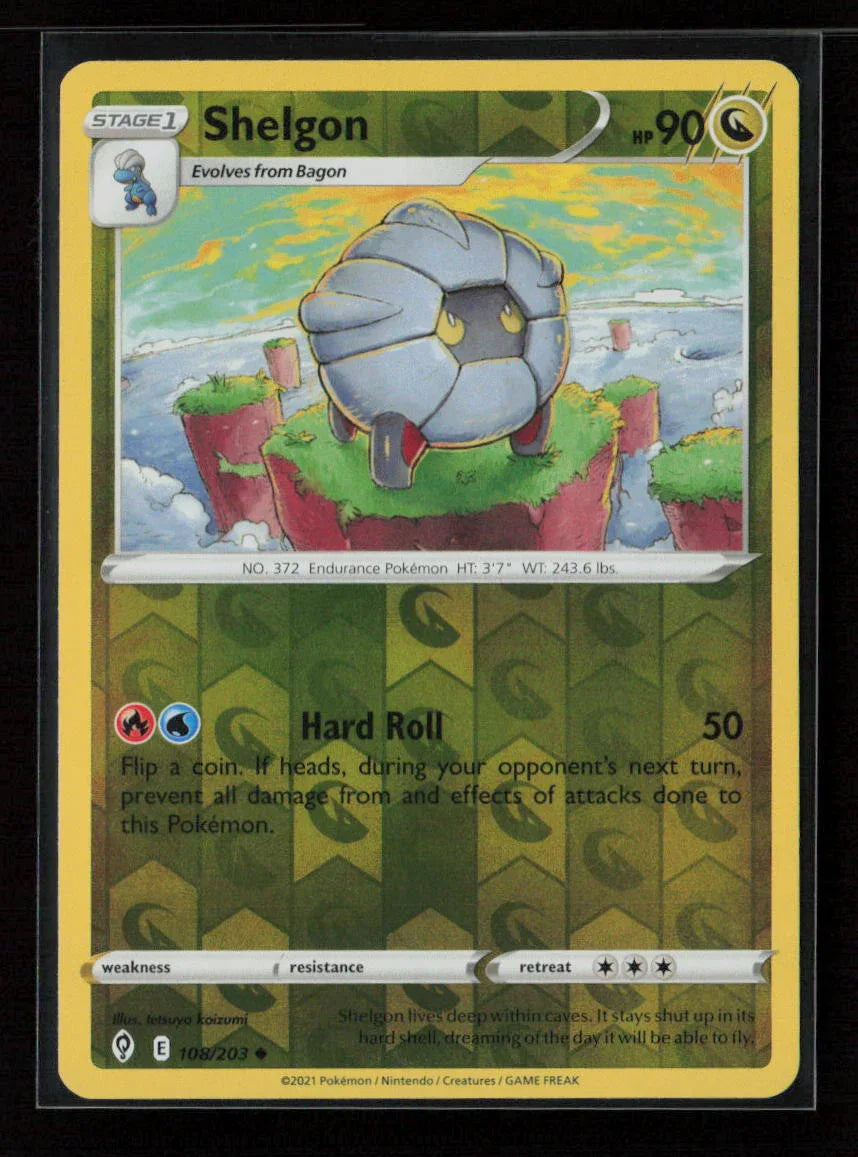 Shelgon Uncommon SWSH07: Evolving Skies 108/203 NM - Kang's Collectibles