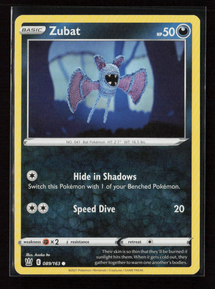 Zubat Common SWSH05: Battle Styles 089/163 LP