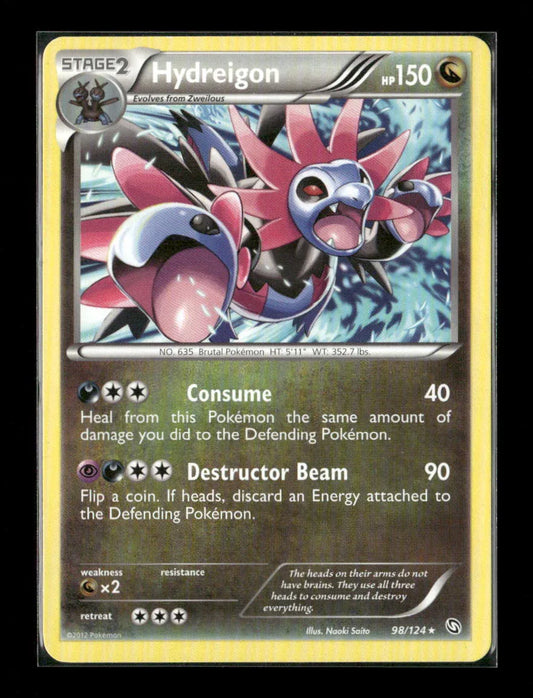 Hydreigon (98) Rare Dragons Exalted 98/124 LP - Kang's Collectibles