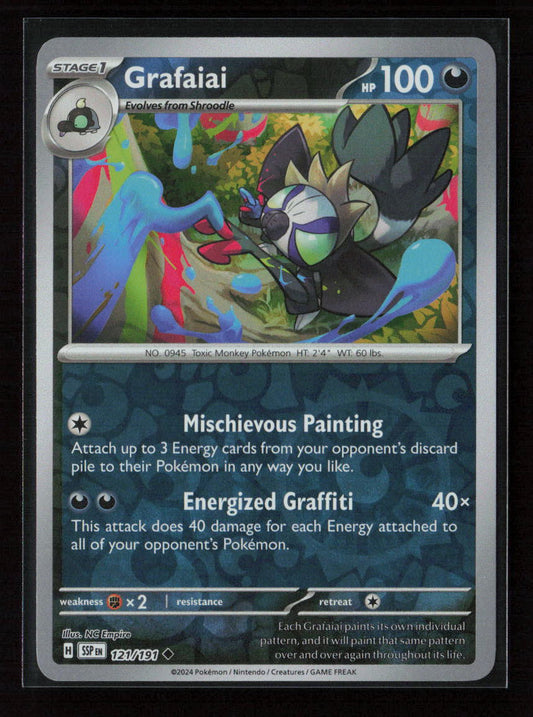 Grafaiai Uncommon SV08: Surging Sparks 121/191 NM