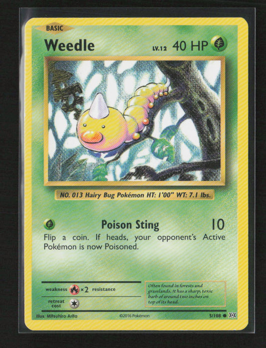 Weedle Common XY - Evolutions 5/108 MP
