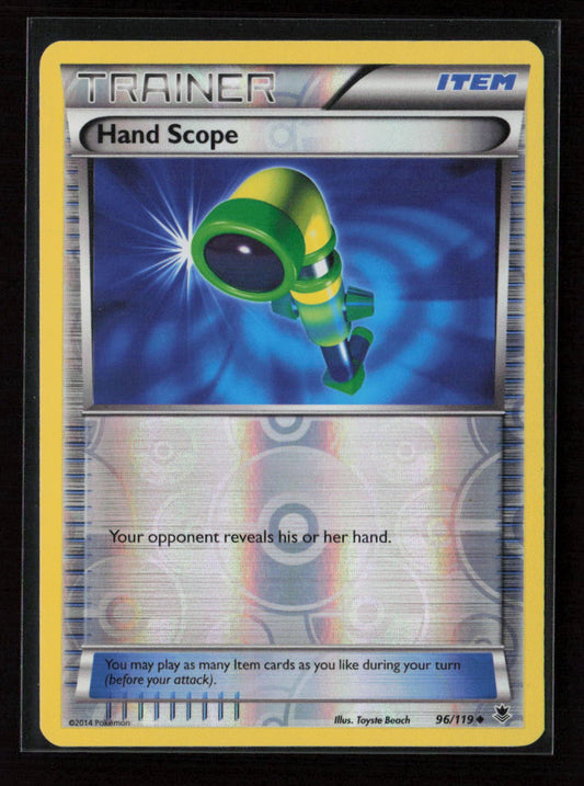 Hand Scope Uncommon XY - Phantom Forces 96/119 LP
