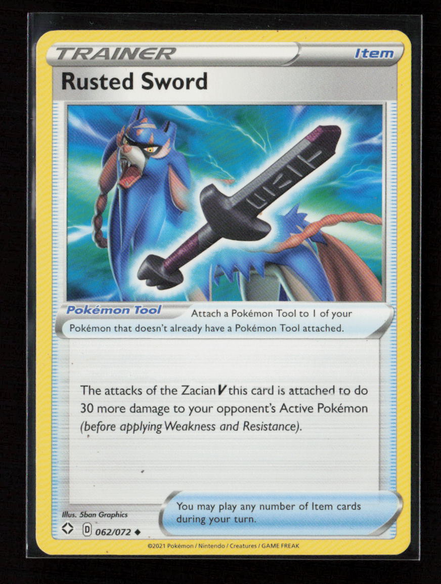 Rusted Sword Uncommon Shining Fates 062/072 LP