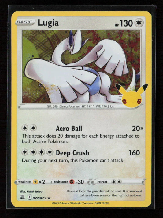 Lugia Holo Rare Celebrations 022/025 NM - Kang's Collectibles