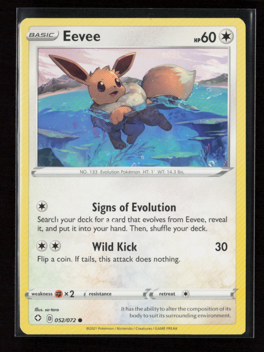Eevee Common Shining Fates 052/072 LP