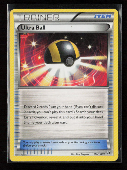 Ultra Ball Uncommon XY - Flashfire 99/106 LP