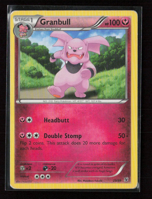Granbull Common Kalos Starter Set 23/39 LP - Kang's Collectibles