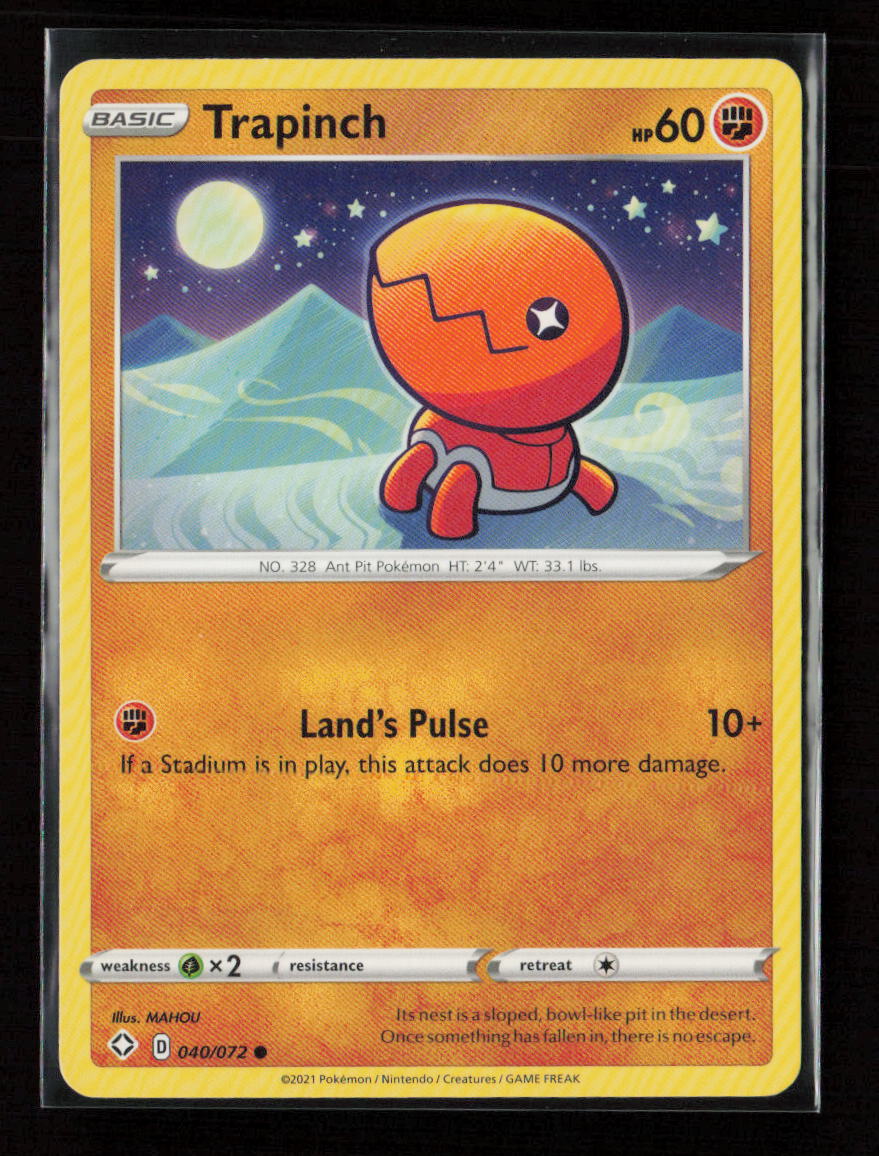 Trapinch Common Shining Fates 040/072 LP