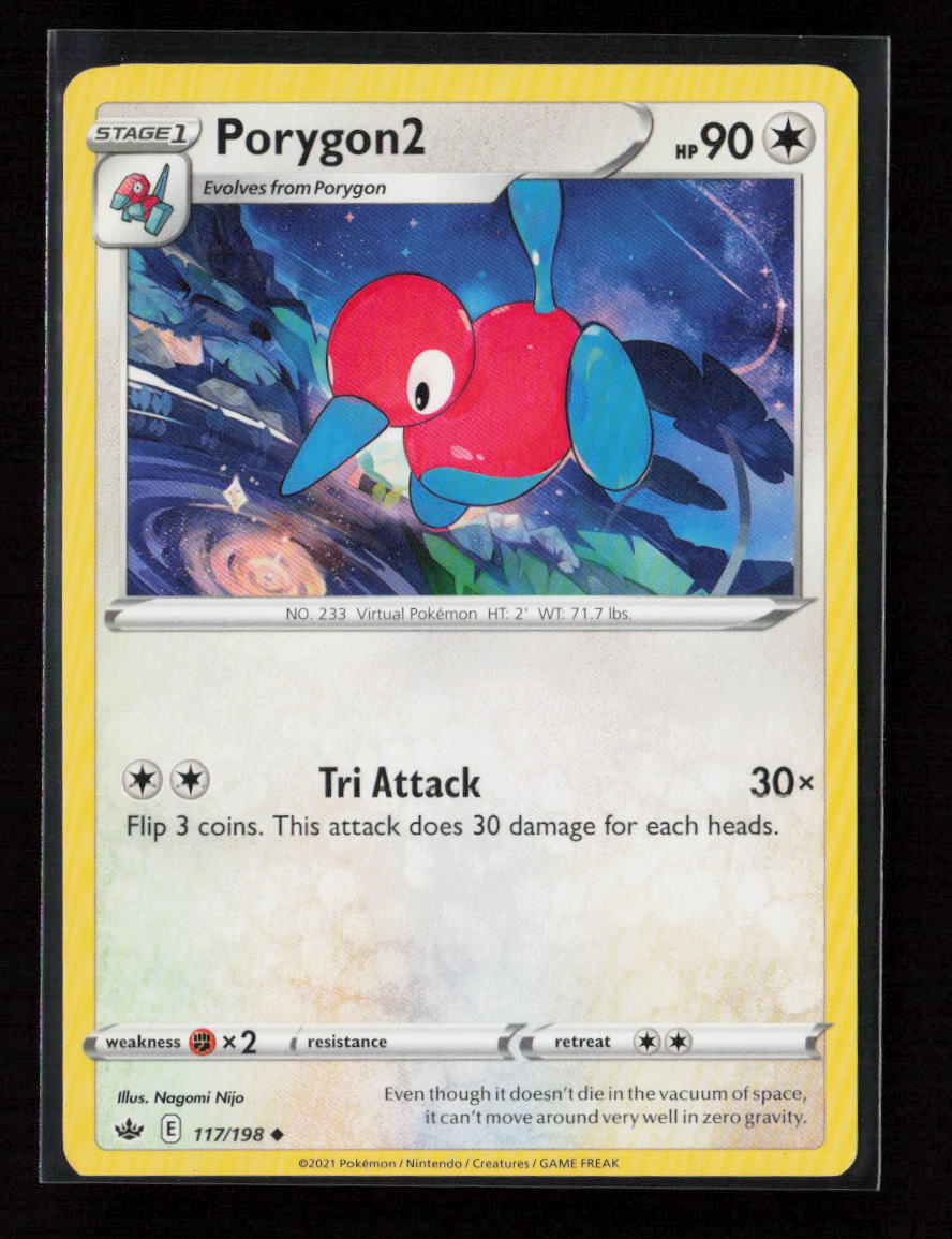 Porygon2 Uncommon SWSH06: Chilling Reign 117/198 LP