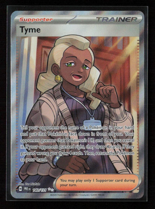 Tyme Ultra Rare SV: Prismatic Evolutions 143/131 NM - Kang's Collectibles