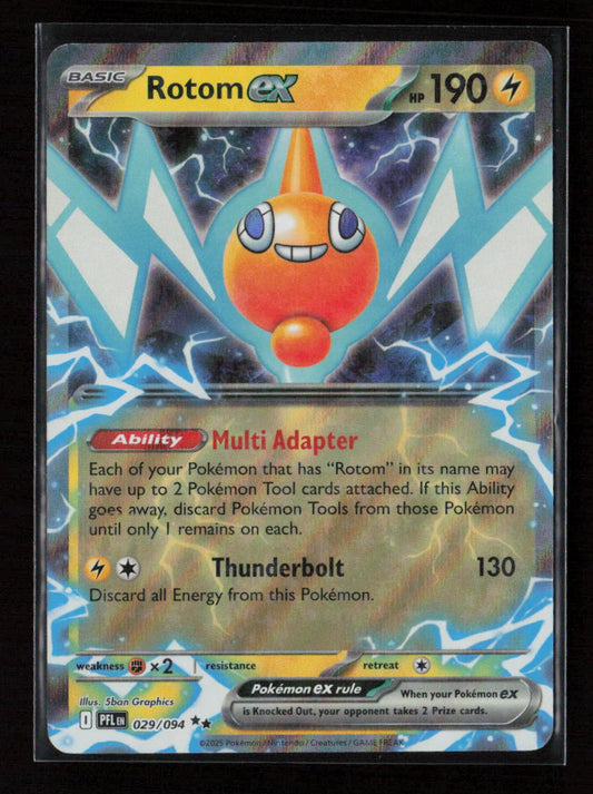 Rotom ex - Double Rare ME02: Phantasmal Flames 029/094 NM