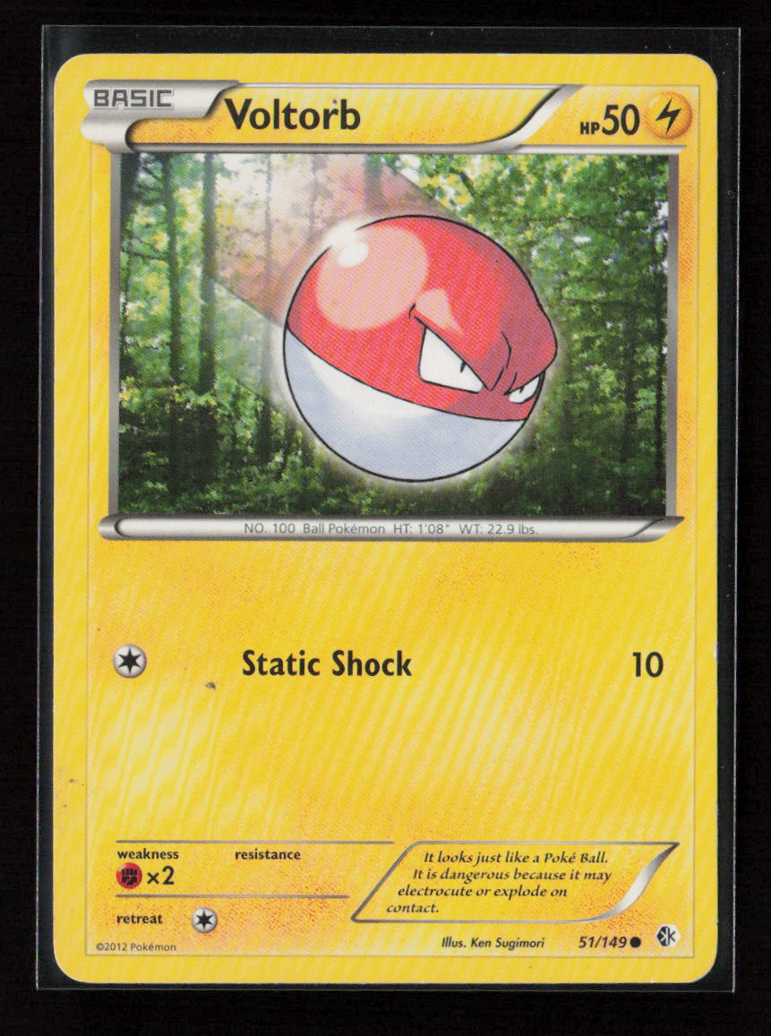 Voltorb Common Boundaries Crossed 51/149 MP
