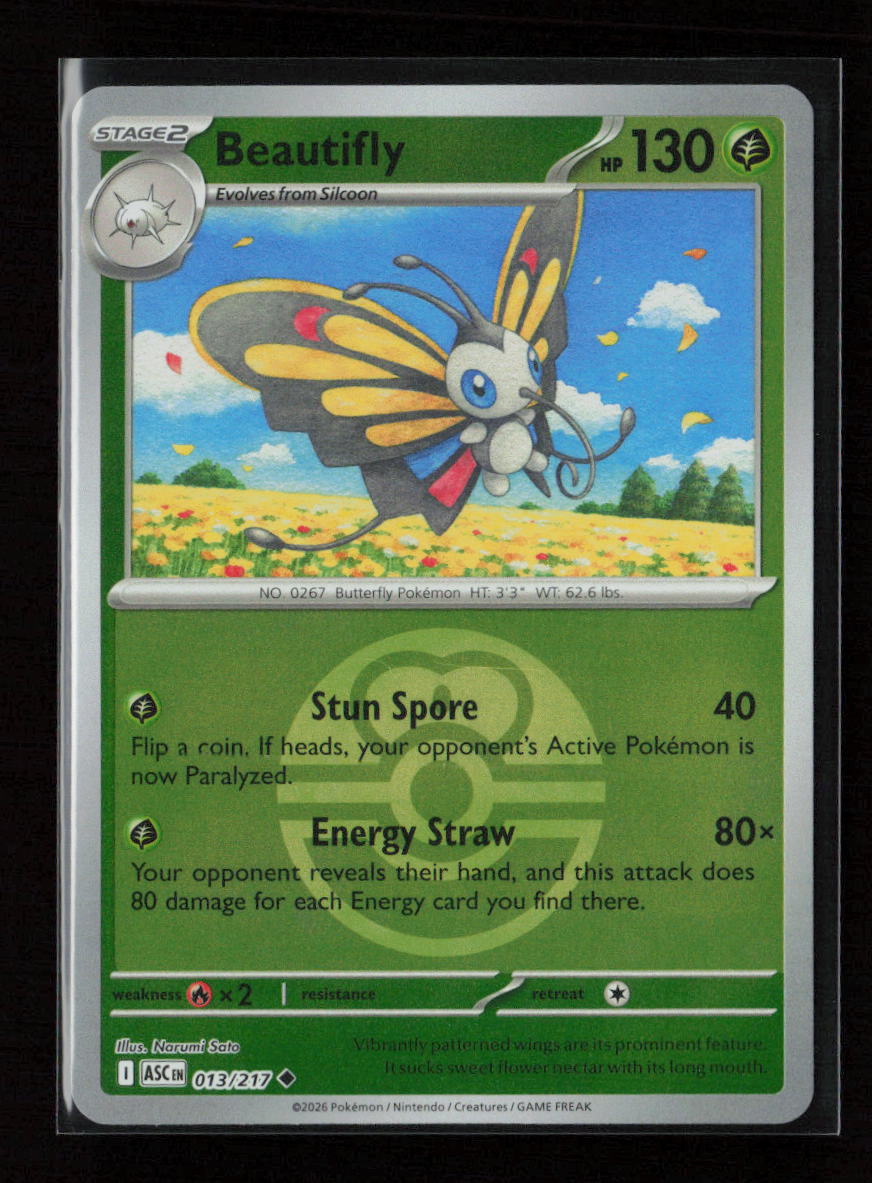 Beautifly - Uncommon ME: Ascended Heroes 013/217 NM