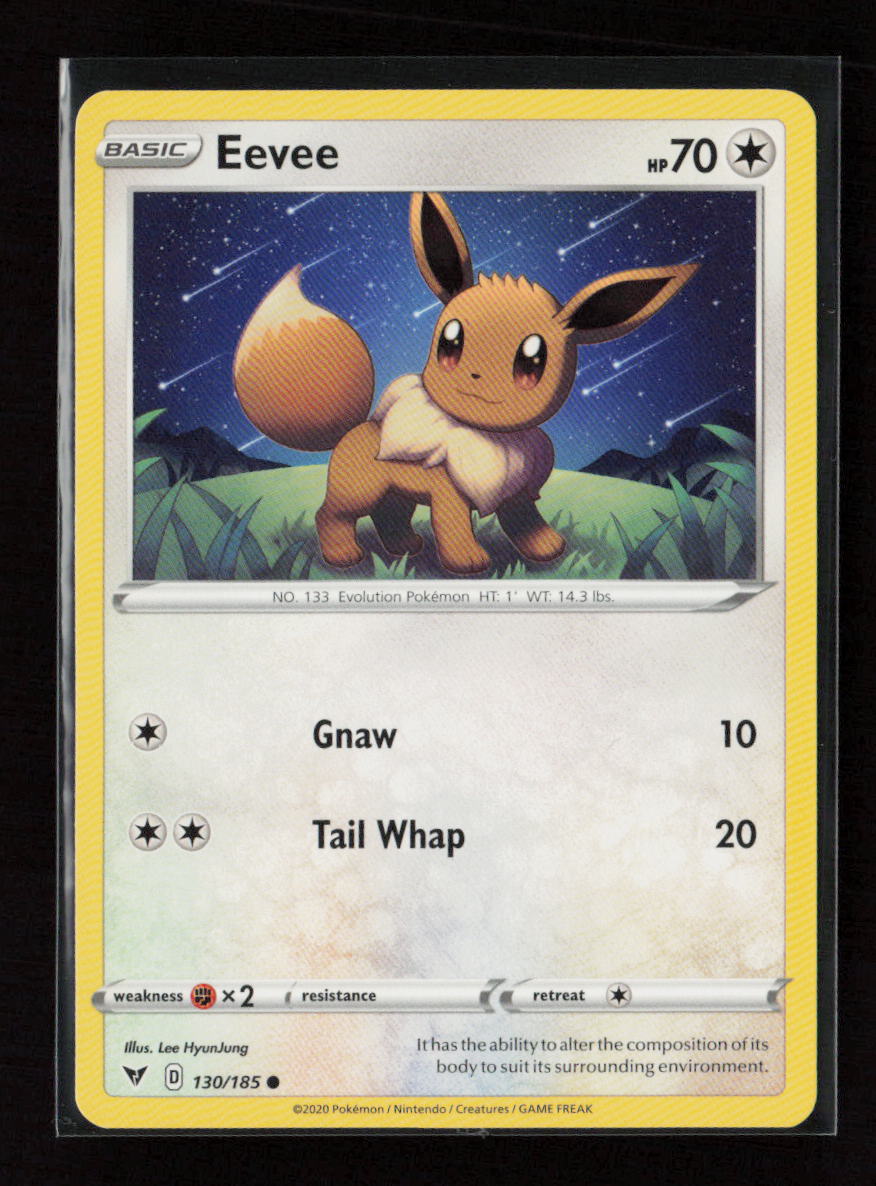 Eevee Common SWSH04: Vivid Voltage 130/185 LP