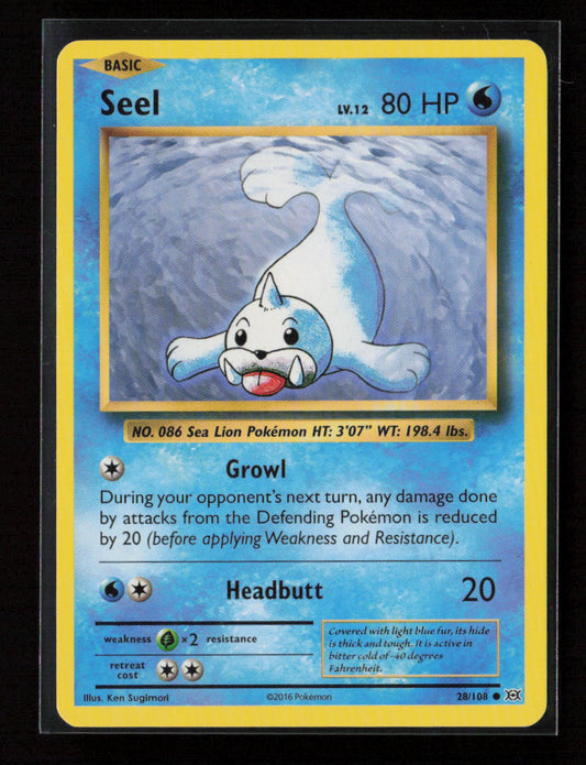 Seel Common XY - Evolutions 28/108 LP