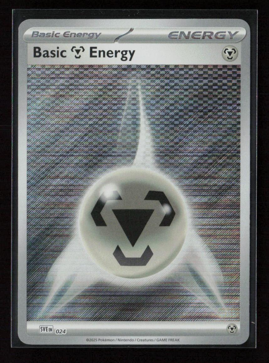Basic Metal Energy - Common SVE: Scarlet & Violet Energies 024 NM - Kang's Collectibles
