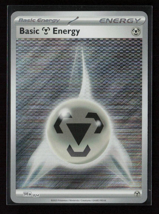 Basic Metal Energy - Common SVE: Scarlet & Violet Energies 024 NM - Kang's Collectibles
