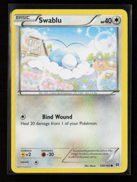 Swablu Common XY - BREAKthrough 124/162 NM - Kang's Collectibles