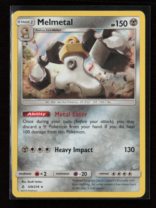 Melmetal Holo Rare SM - Unbroken Bonds 129/214 NM