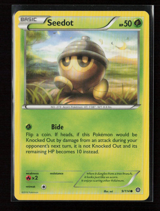 Seedot Common XY - Steam Siege 9/114 LP