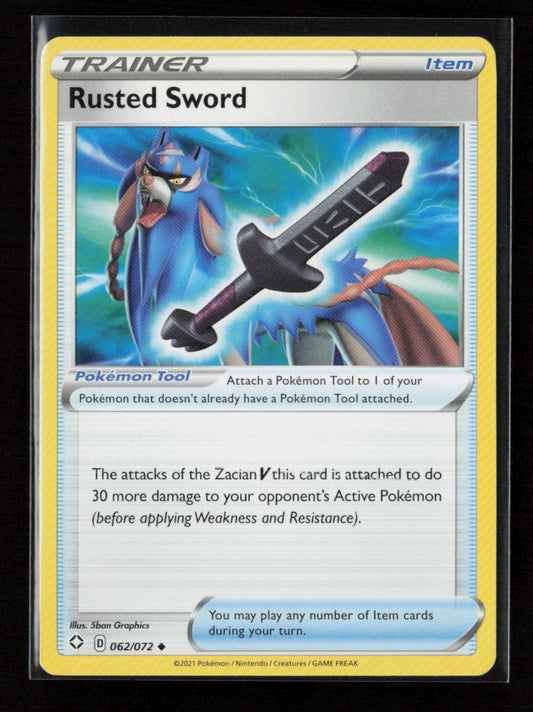 Rusted Sword Uncommon Shining Fates 062/072 LP