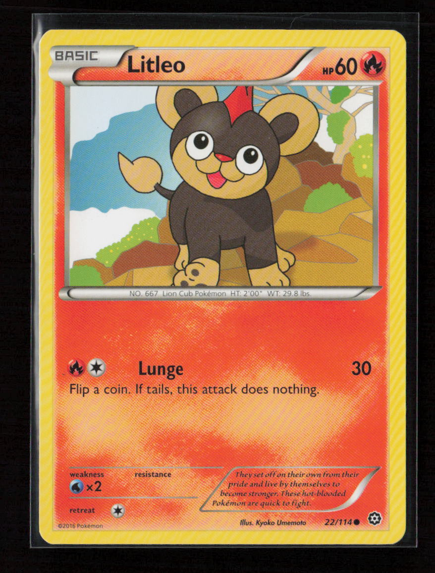 Litleo Common XY - Steam Siege 22/114 LP